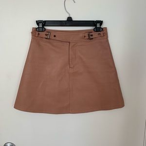 Mika and Gala Dusty Rose Mini Skirt!!